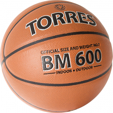 Мяч баскетбольный TORRES BM600 р.5,6,7